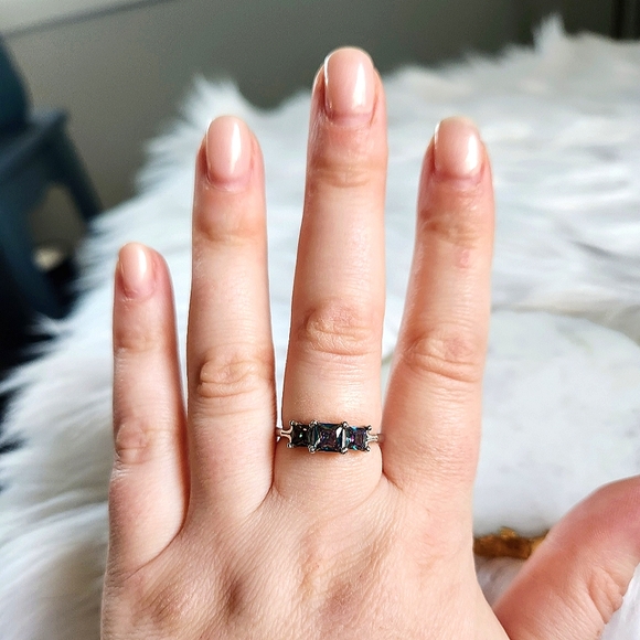 NWT Ryze Mystic Crystal .925 Sterling Silver Ring - Size 8.75 - Picture 8 of 9